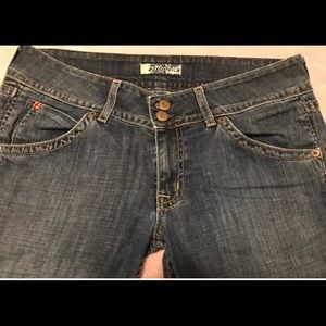 Hudson Dark Denim Jeans Wide leg size 32